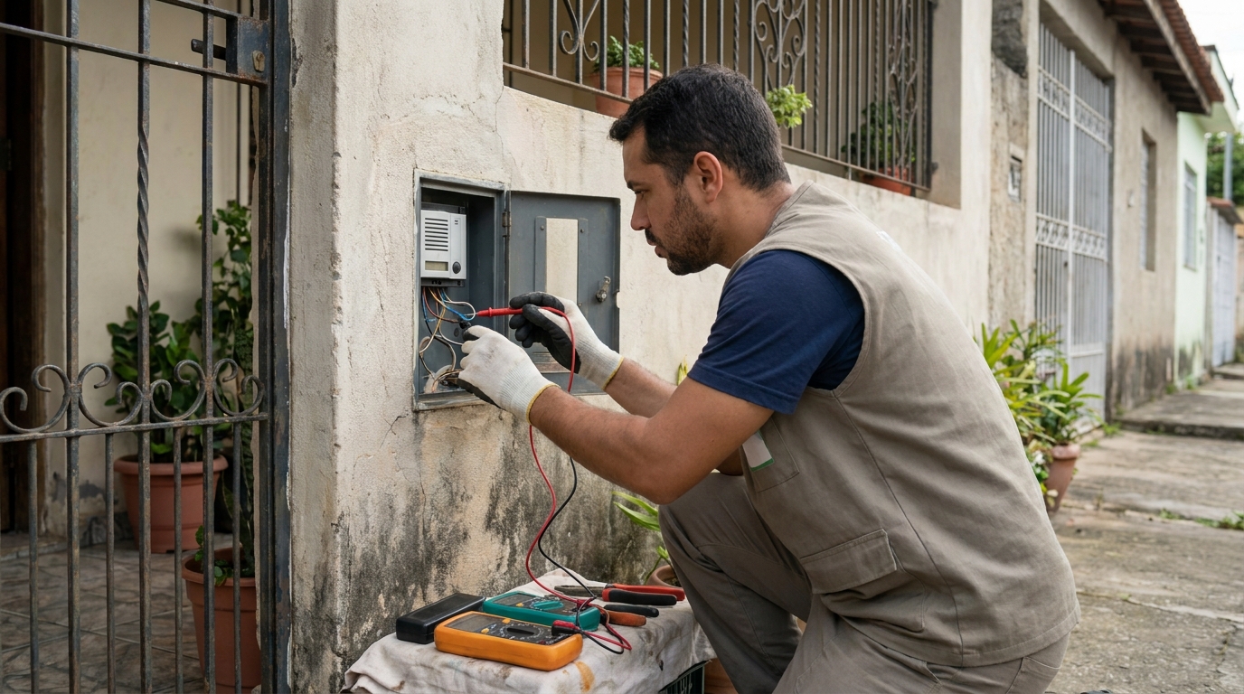 Conserto de interfone em Joinville‑SC