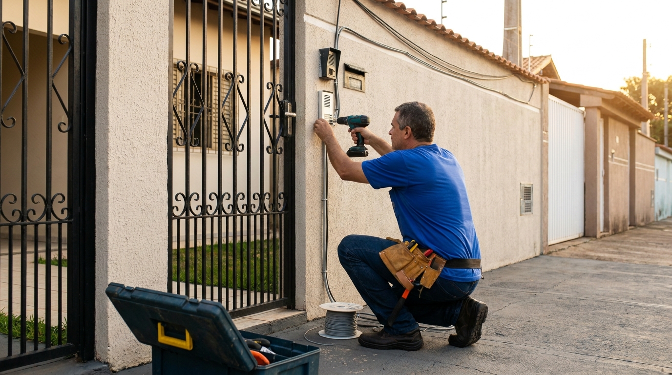 Instalacao de interfone em Joinville‑SC